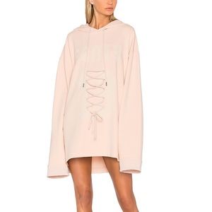 Fenty Puma Graphic Hoodie in Cameo Rose